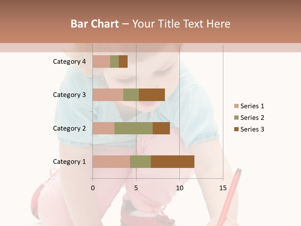 Draw Marker Childhood PowerPoint Template