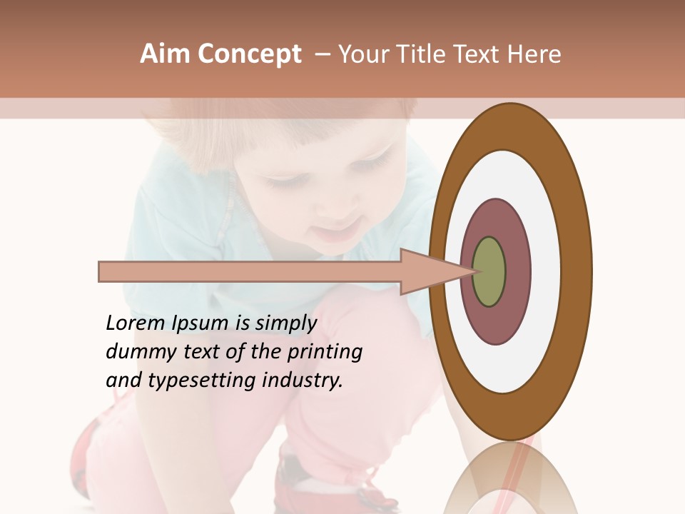 Draw Marker Childhood PowerPoint Template