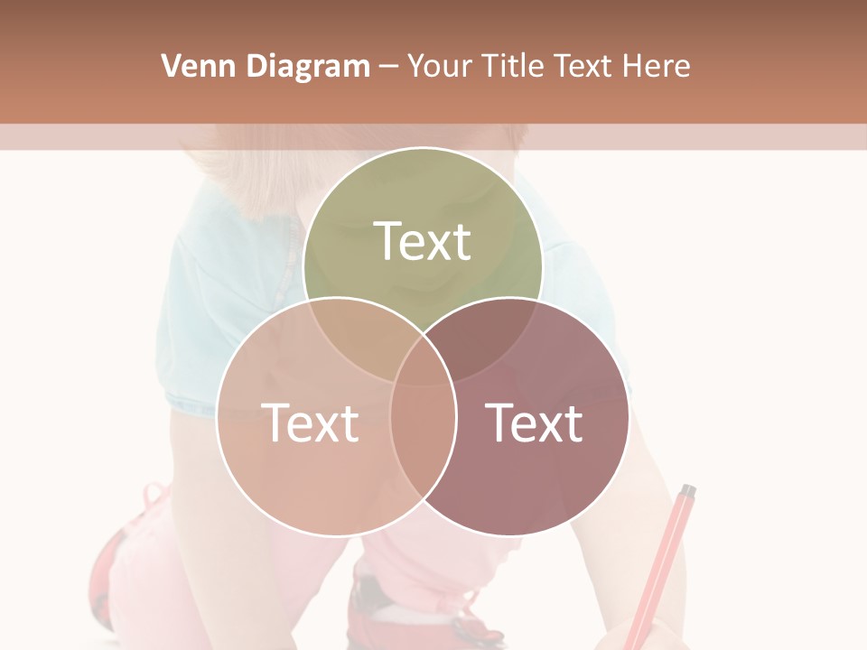 Draw Marker Childhood PowerPoint Template