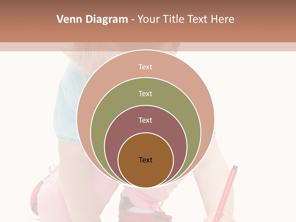 Draw Marker Childhood PowerPoint Template