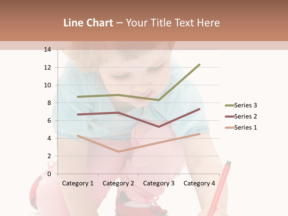 Draw Marker Childhood PowerPoint Template
