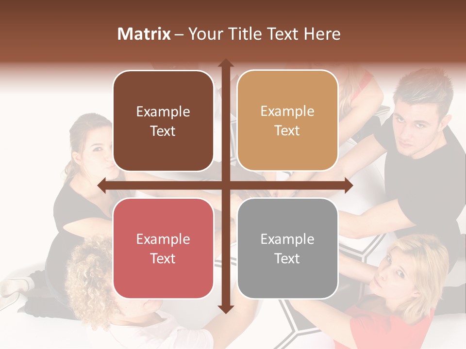 Men Football Happy PowerPoint Template