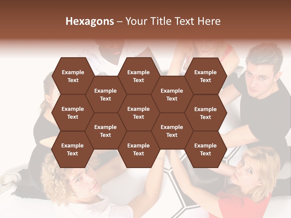 Men Football Happy PowerPoint Template