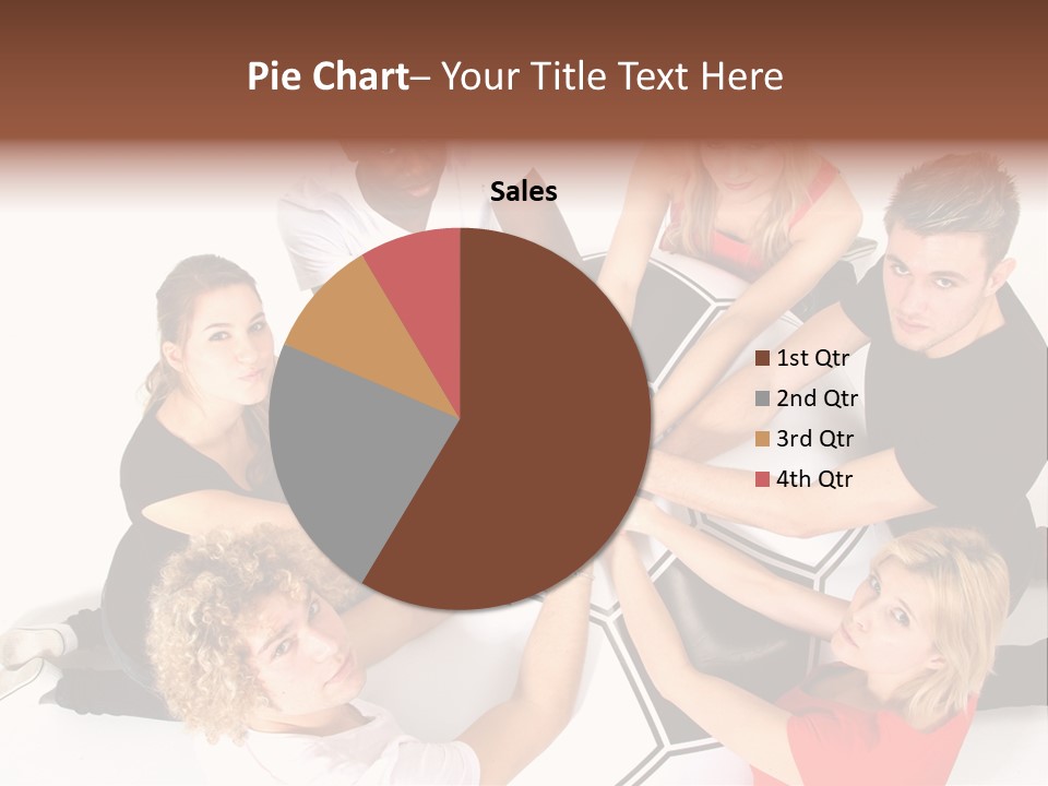 Men Football Happy PowerPoint Template