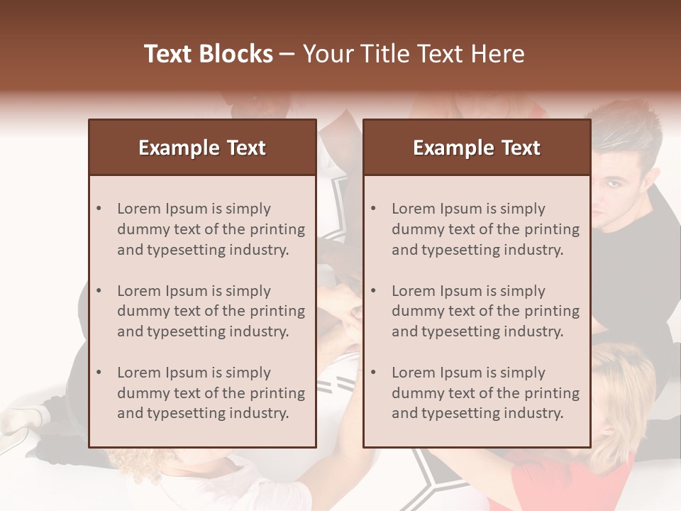 Men Football Happy PowerPoint Template