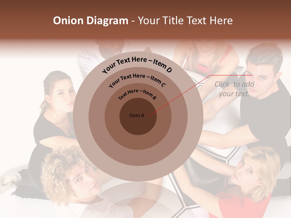 Men Football Happy PowerPoint Template