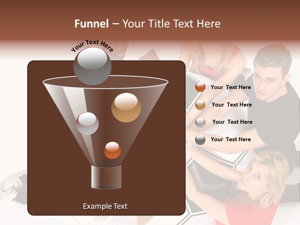 Men Football Happy PowerPoint Template