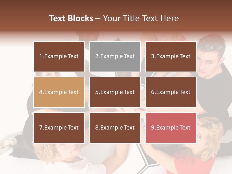 Men Football Happy PowerPoint Template