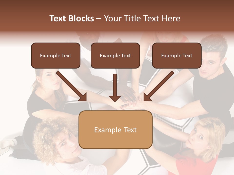 Men Football Happy PowerPoint Template