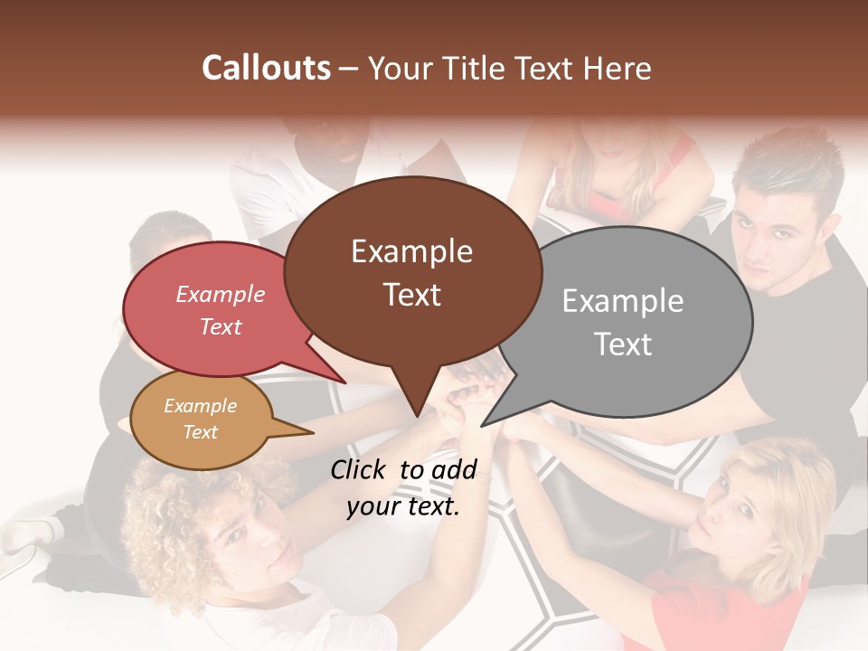 Men Football Happy PowerPoint Template