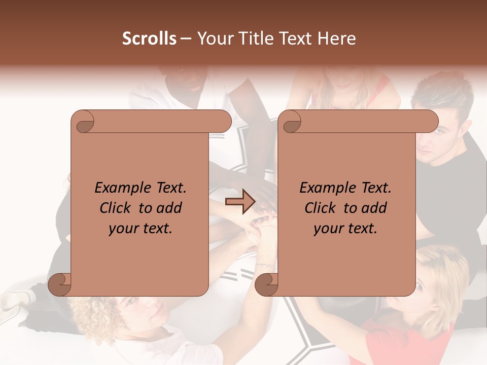 Men Football Happy PowerPoint Template