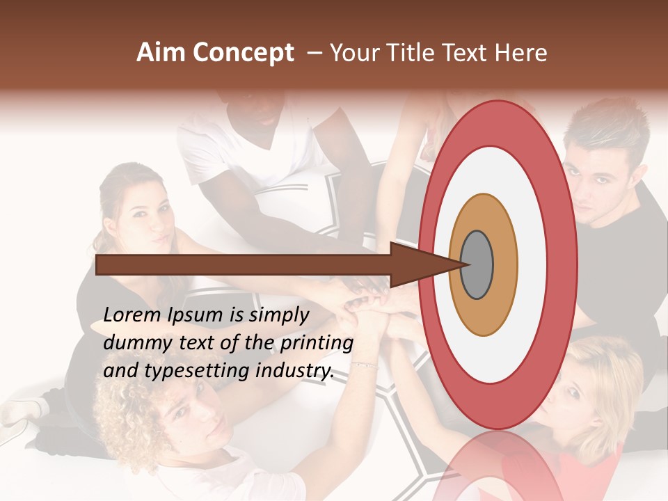 Men Football Happy PowerPoint Template