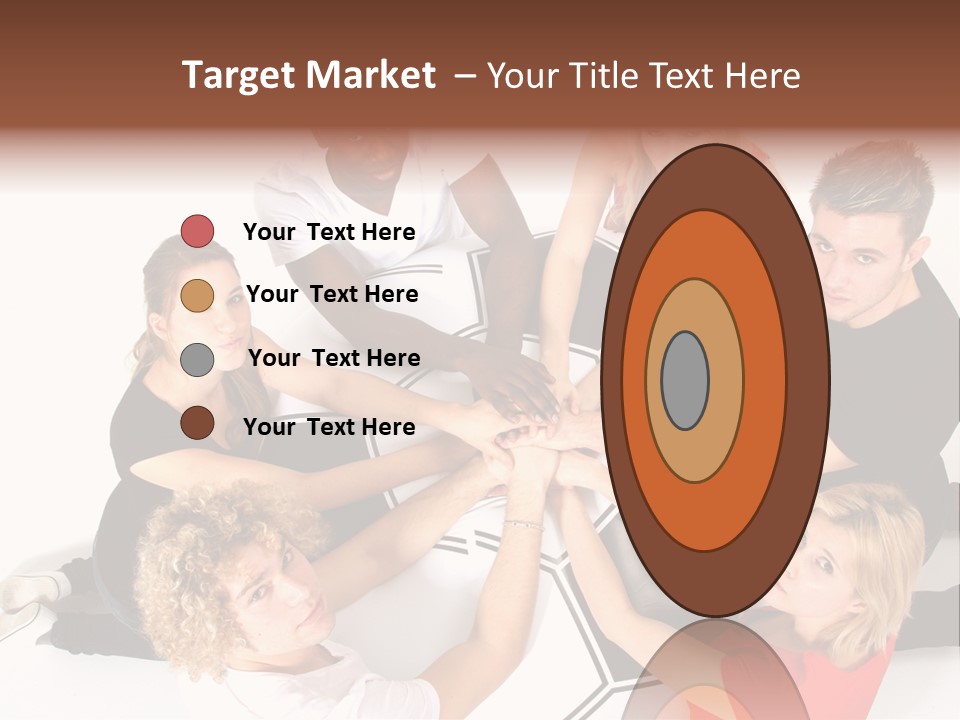 Men Football Happy PowerPoint Template