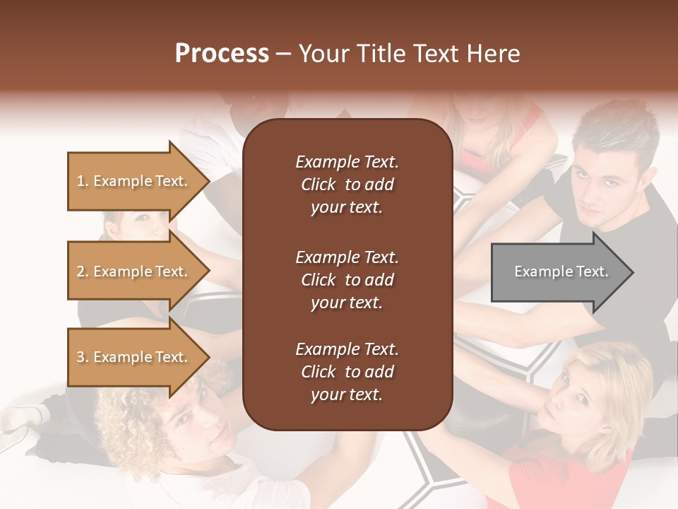 Men Football Happy PowerPoint Template