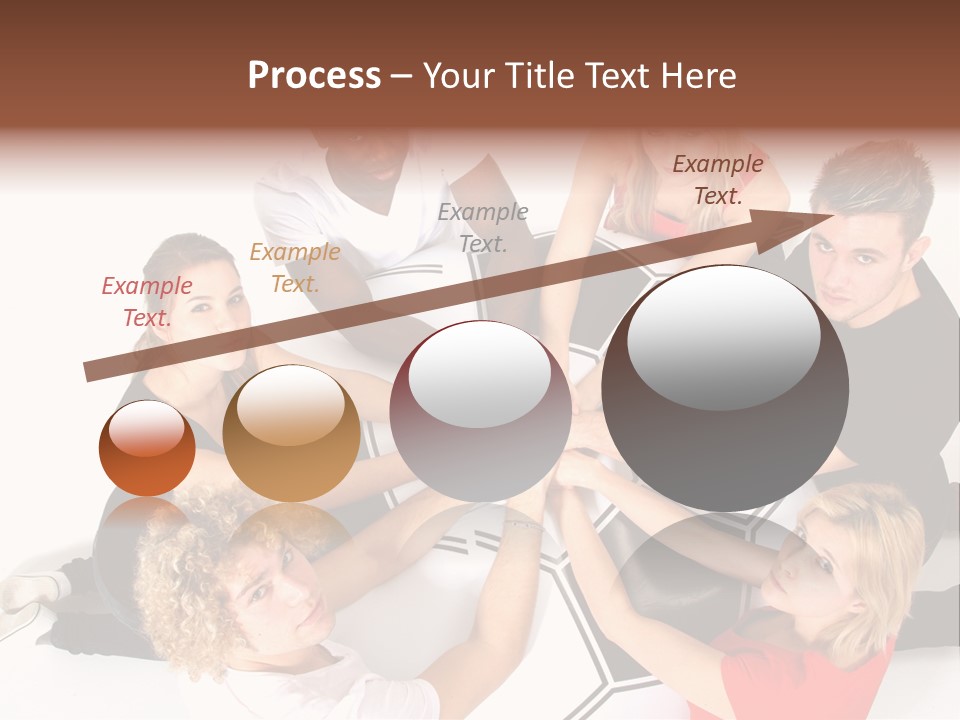 Men Football Happy PowerPoint Template