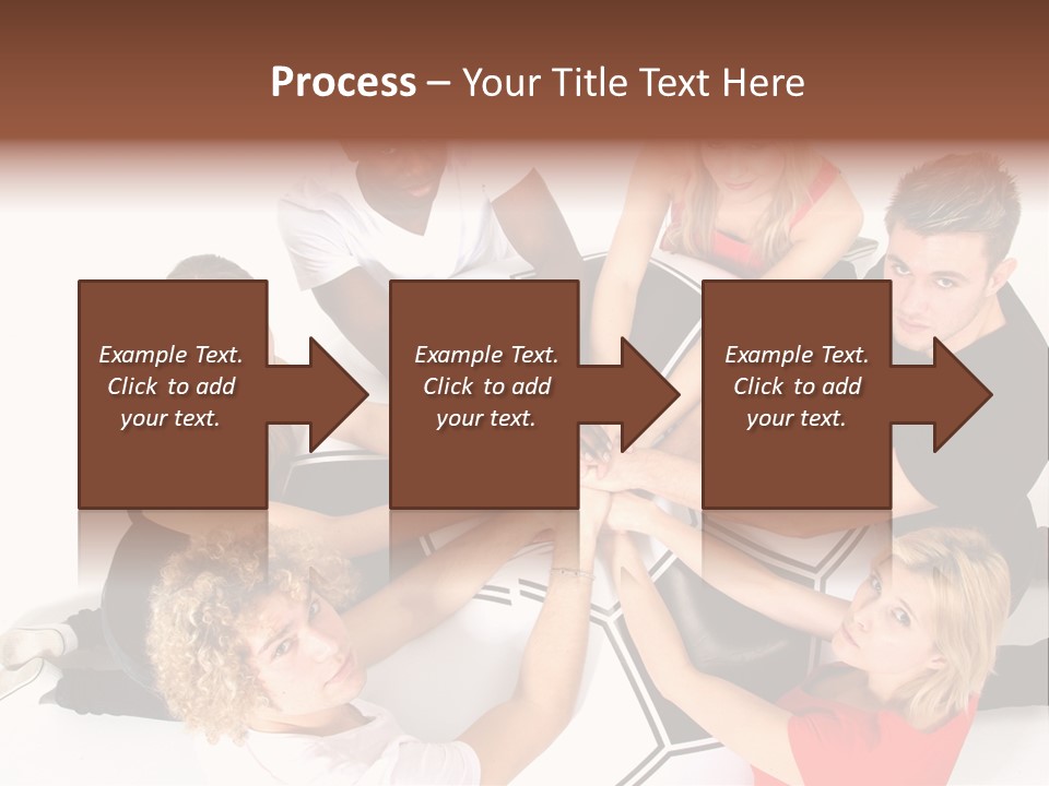 Men Football Happy PowerPoint Template