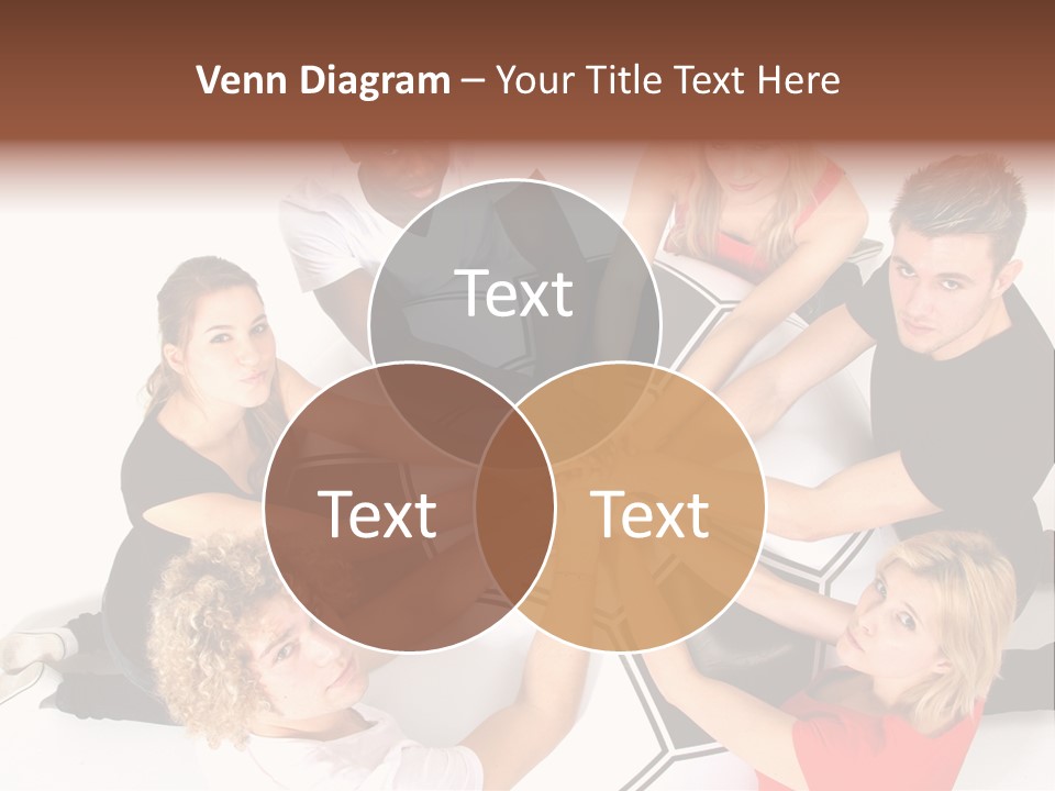 Men Football Happy PowerPoint Template