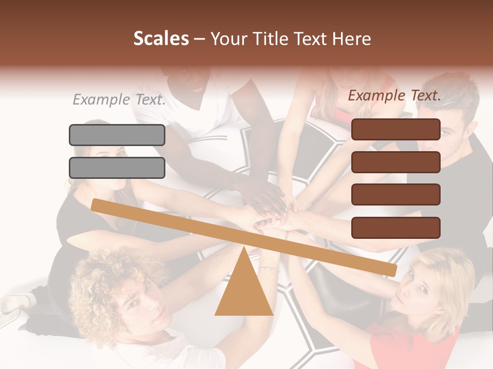 Men Football Happy PowerPoint Template