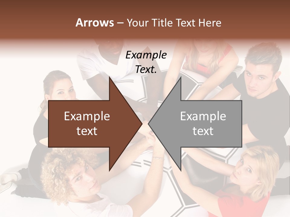 Men Football Happy PowerPoint Template