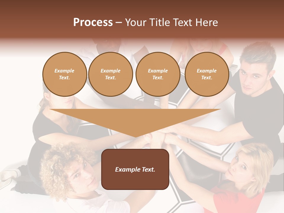 Men Football Happy PowerPoint Template