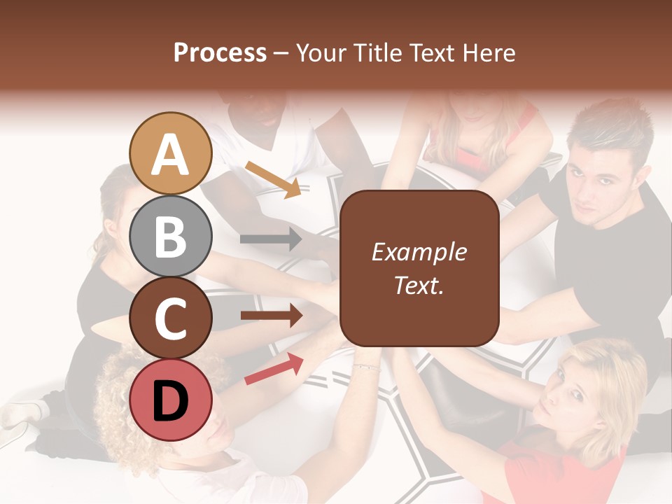 Men Football Happy PowerPoint Template