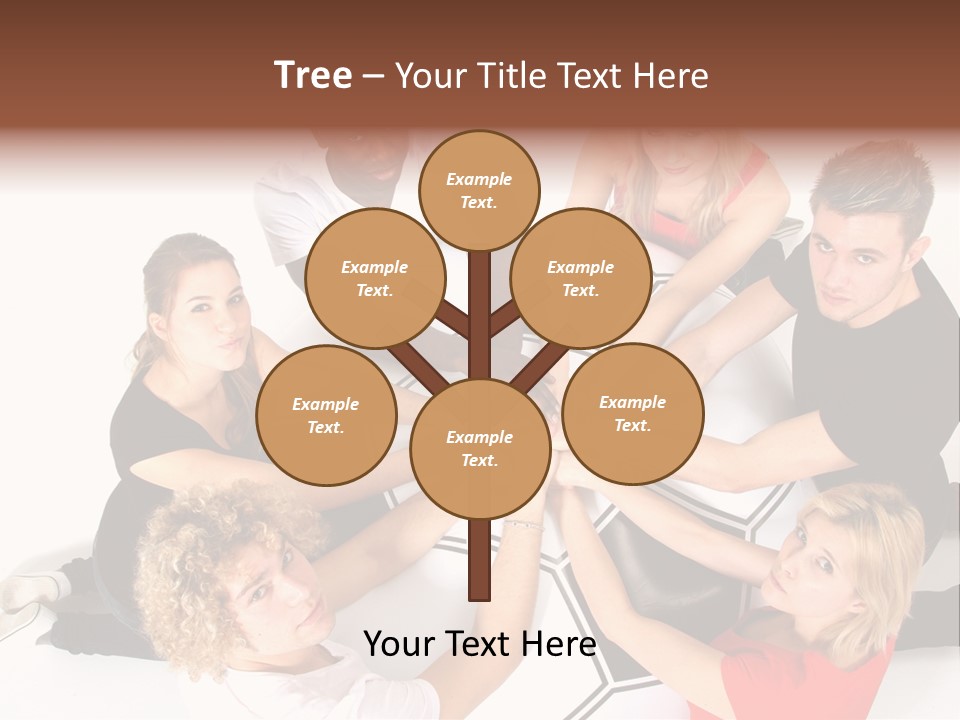 Men Football Happy PowerPoint Template