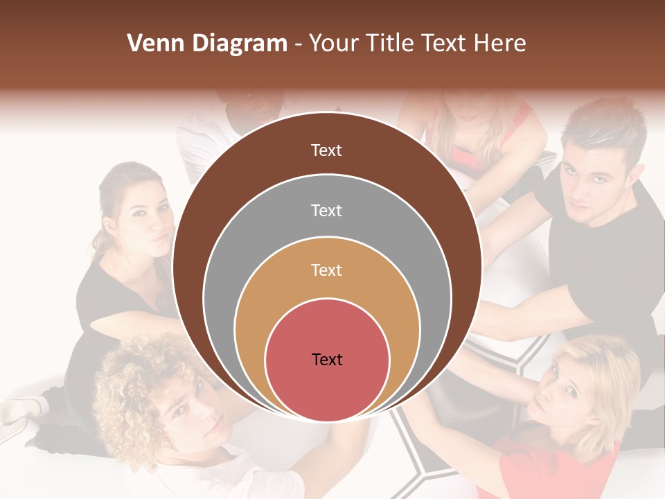 Men Football Happy PowerPoint Template