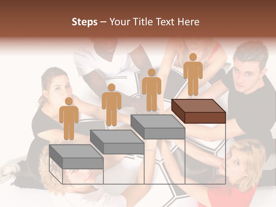 Men Football Happy PowerPoint Template