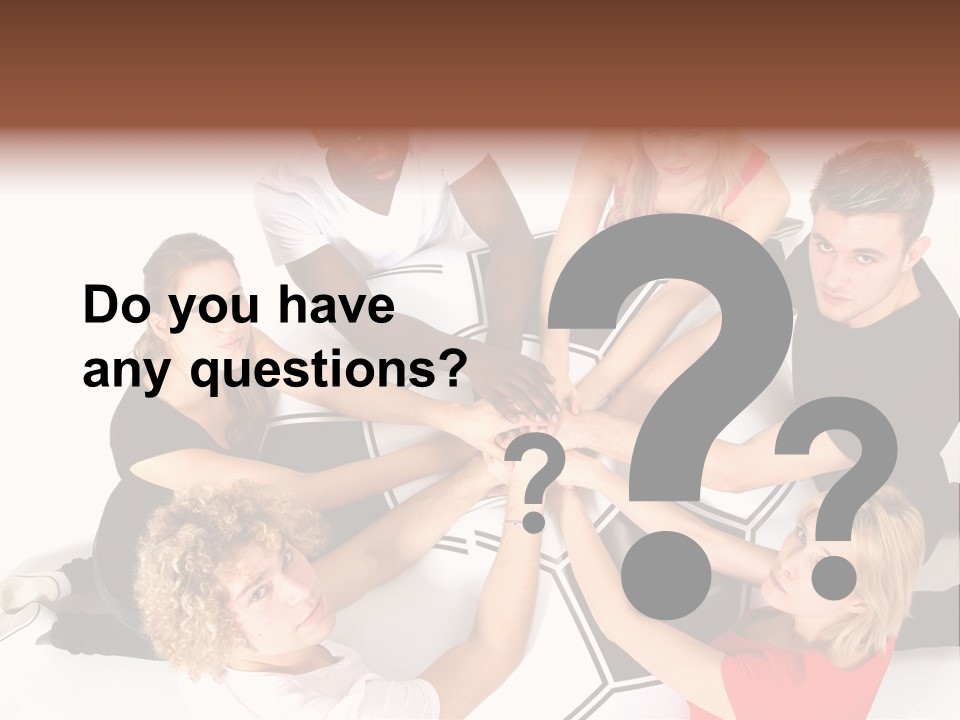 Men Football Happy PowerPoint Template