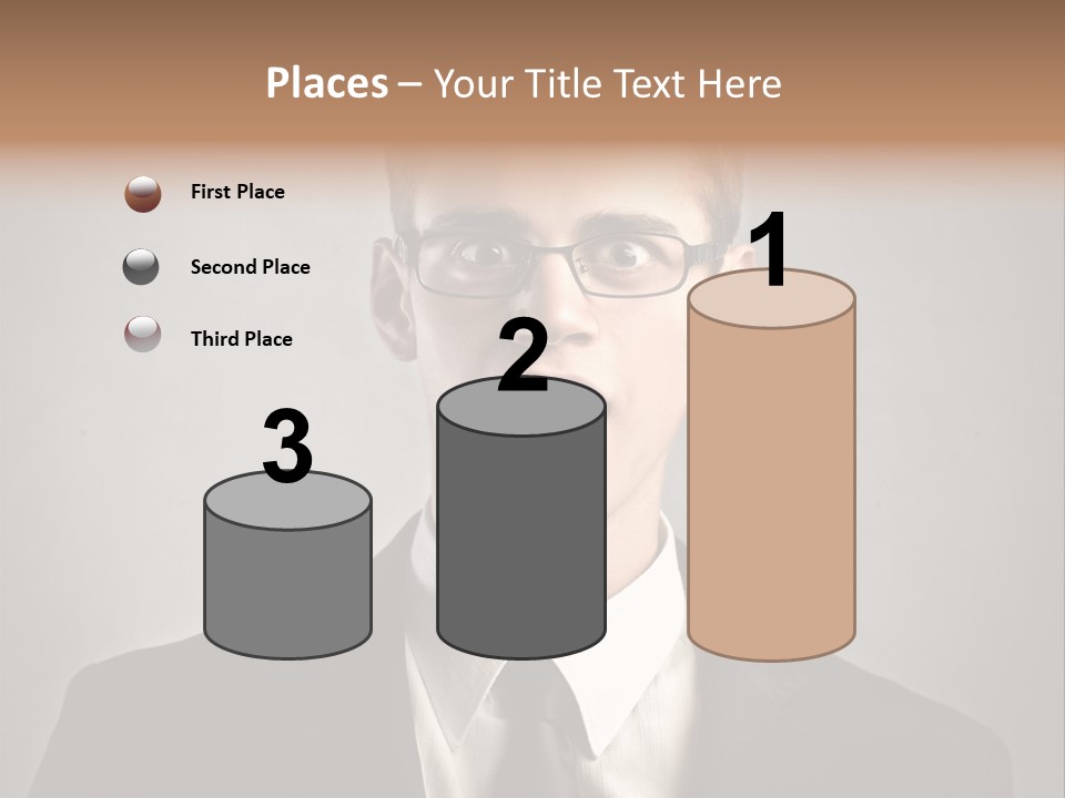 Businessman Wonder Work PowerPoint Template