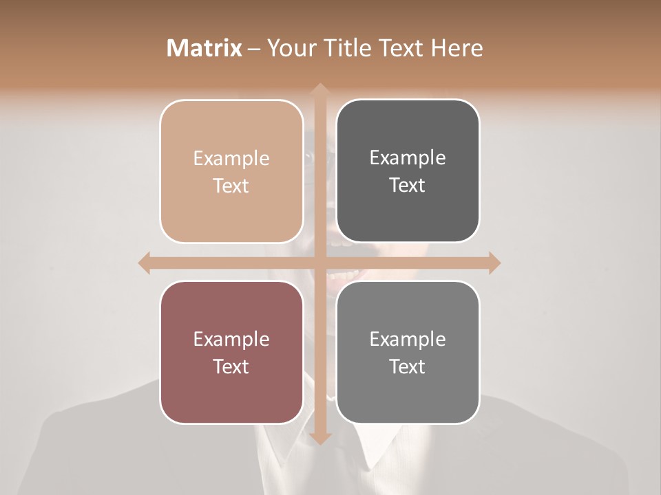 Businessman Wonder Work PowerPoint Template