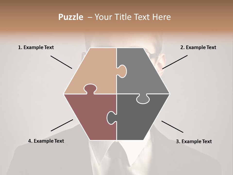 Businessman Wonder Work PowerPoint Template