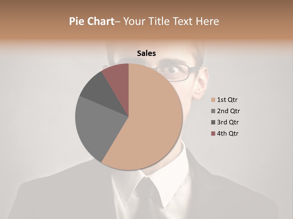 Businessman Wonder Work PowerPoint Template