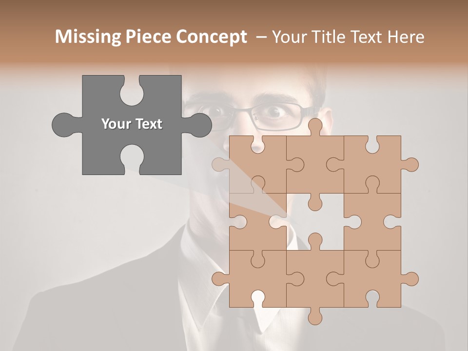 Businessman Wonder Work PowerPoint Template