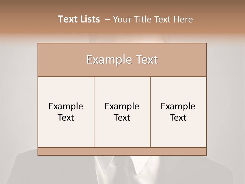 Businessman Wonder Work PowerPoint Template