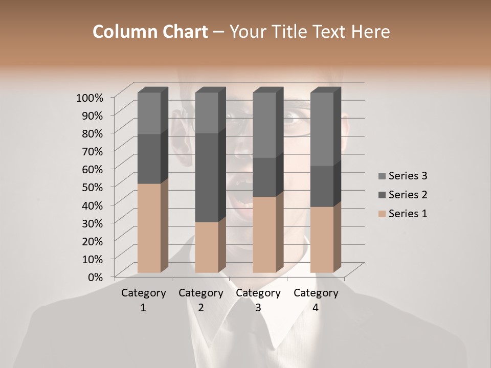 Businessman Wonder Work PowerPoint Template