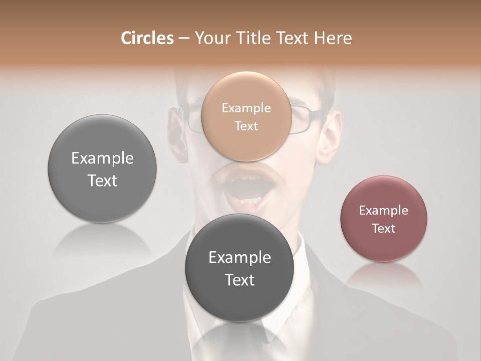 Businessman Wonder Work PowerPoint Template