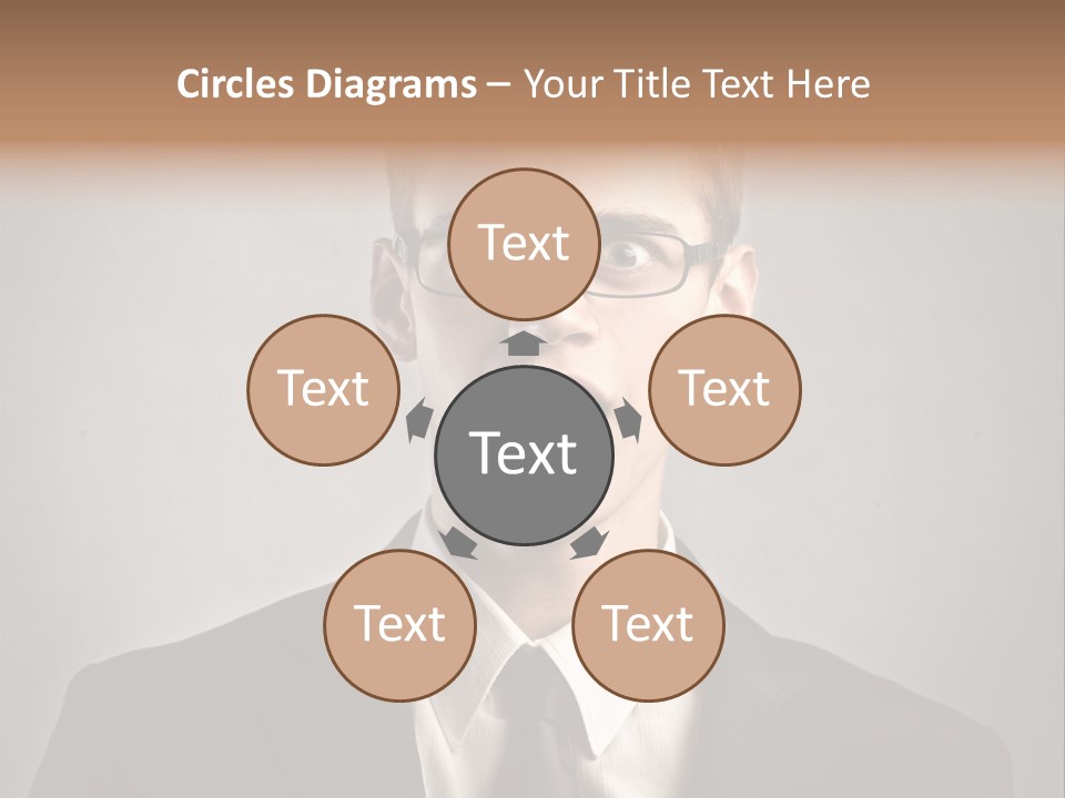 Businessman Wonder Work PowerPoint Template