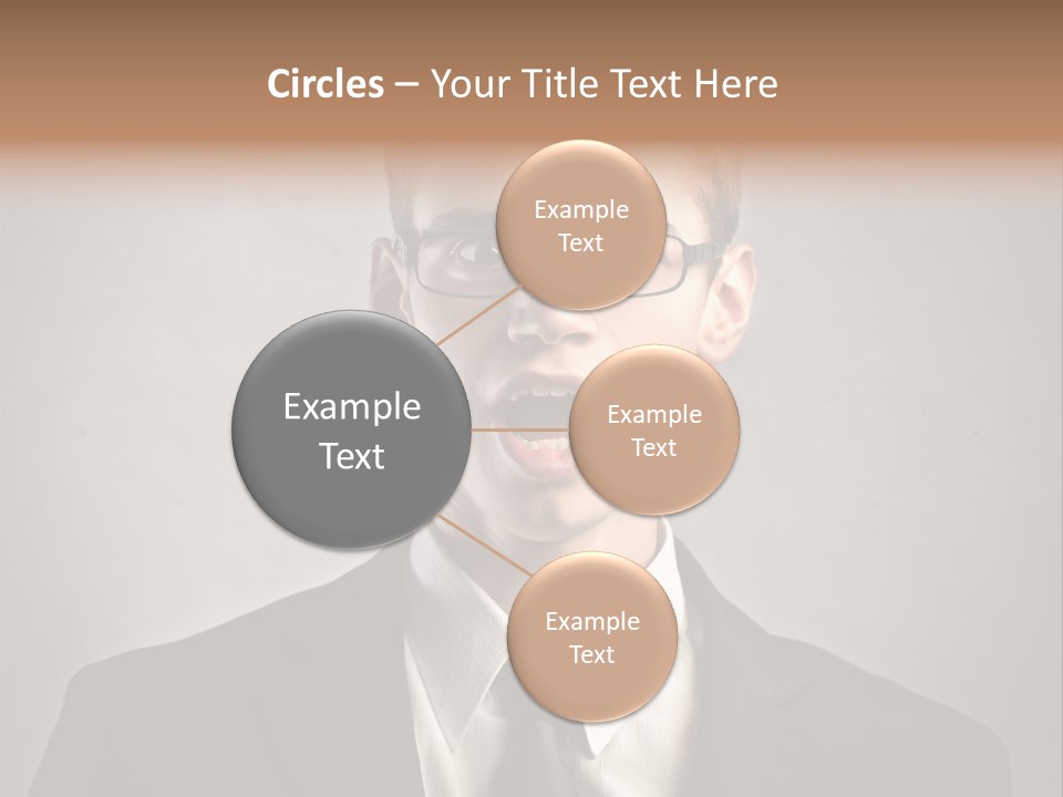 Businessman Wonder Work PowerPoint Template