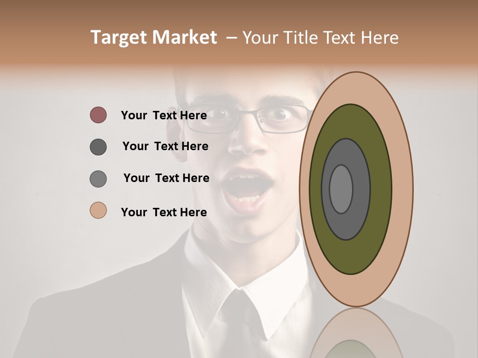 Businessman Wonder Work PowerPoint Template