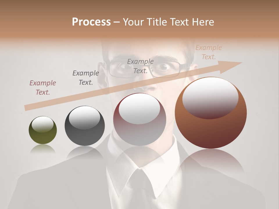 Businessman Wonder Work PowerPoint Template