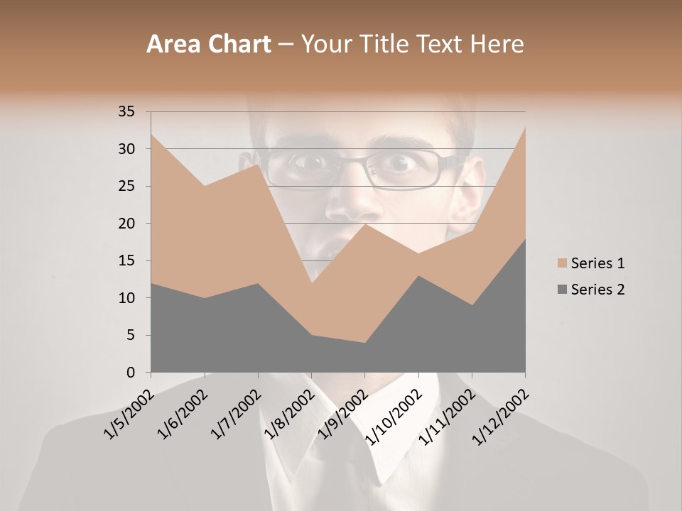 Businessman Wonder Work PowerPoint Template