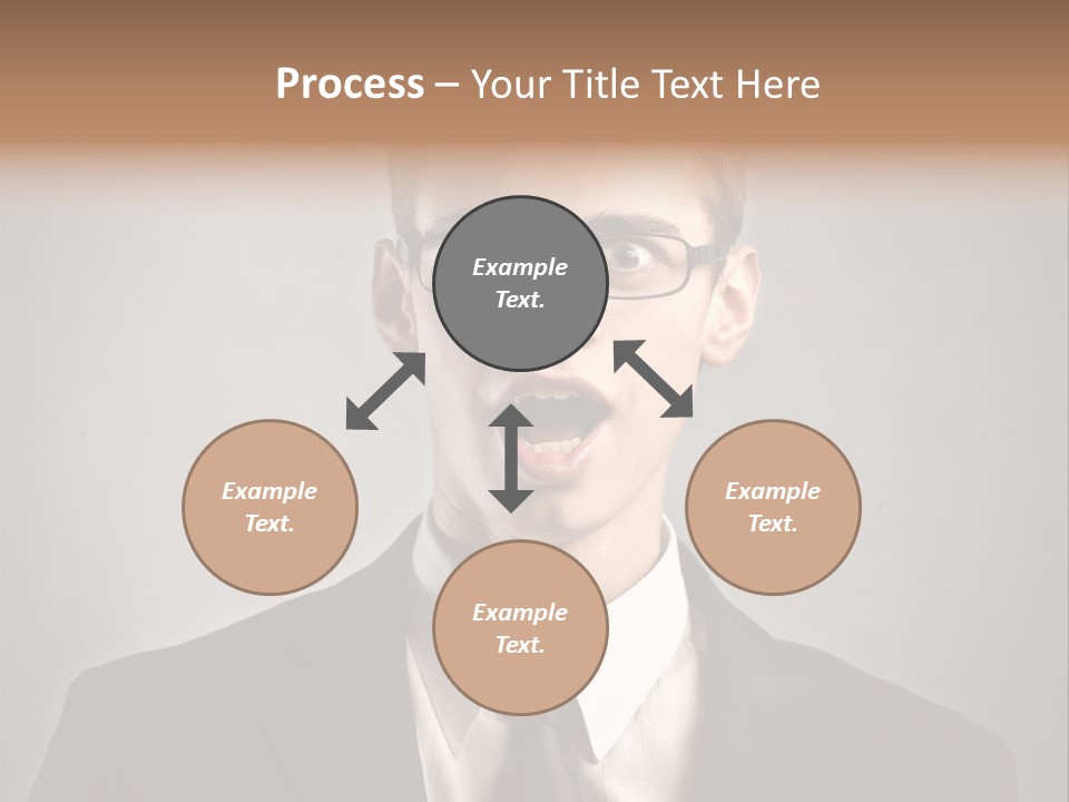 Businessman Wonder Work PowerPoint Template