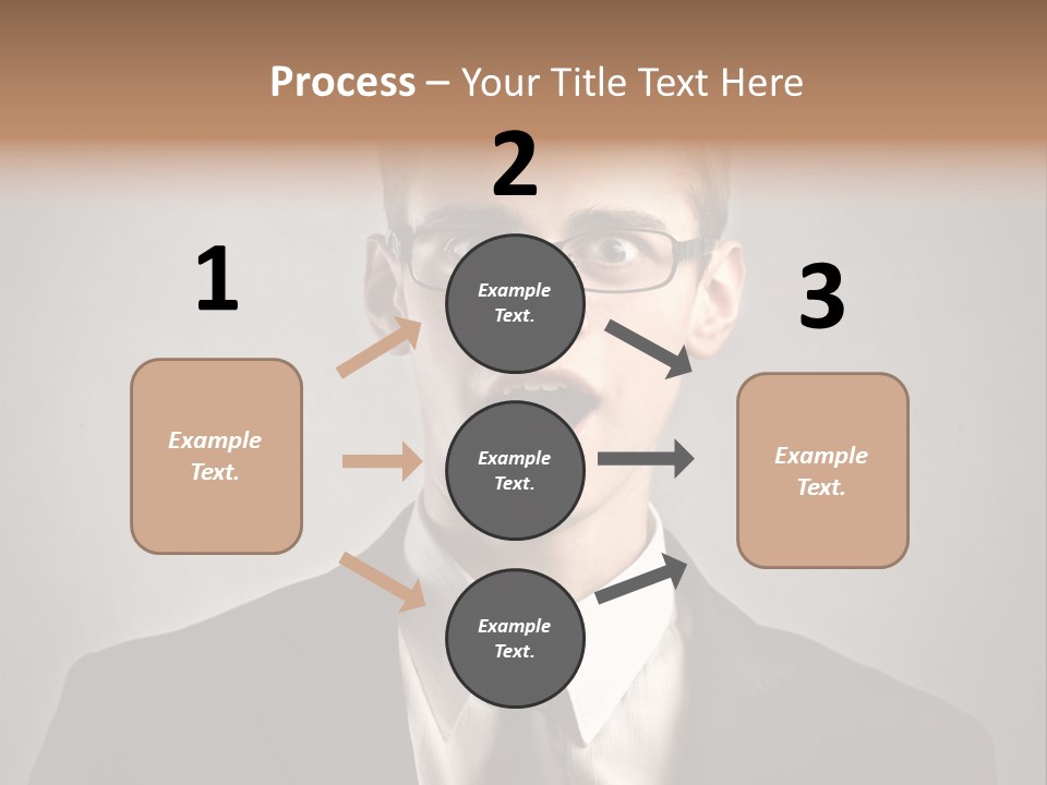 Businessman Wonder Work PowerPoint Template