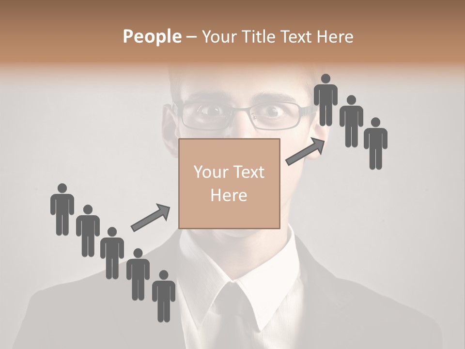 Businessman Wonder Work PowerPoint Template