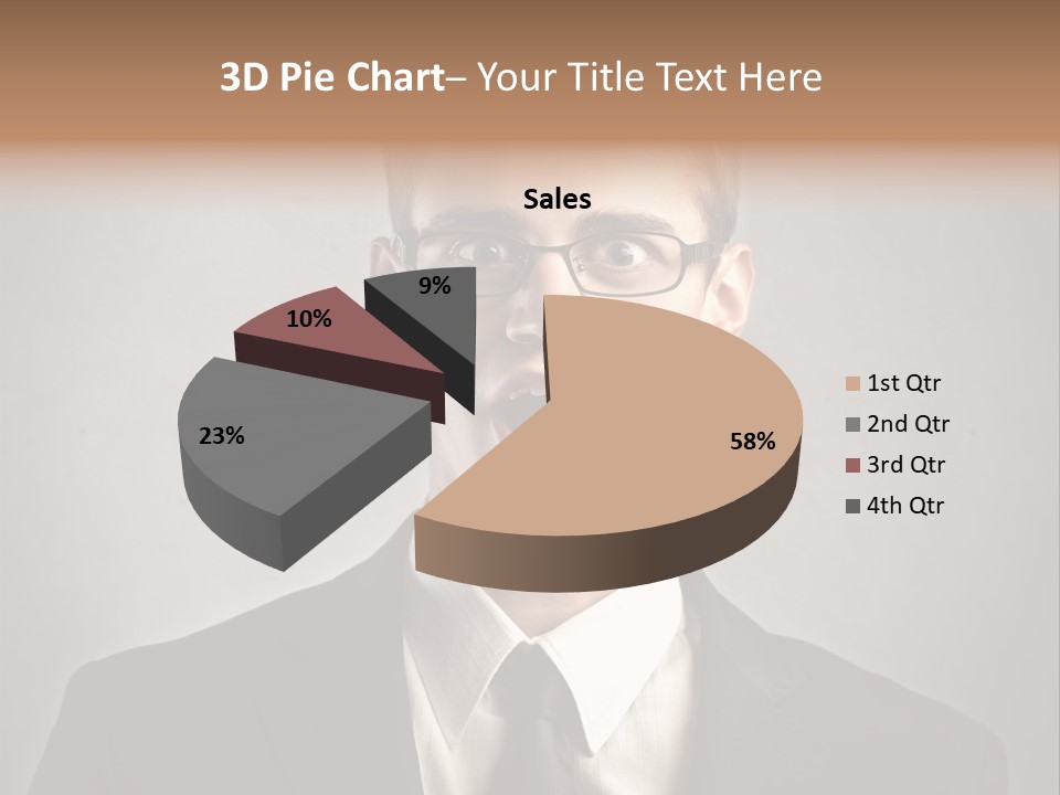Businessman Wonder Work PowerPoint Template