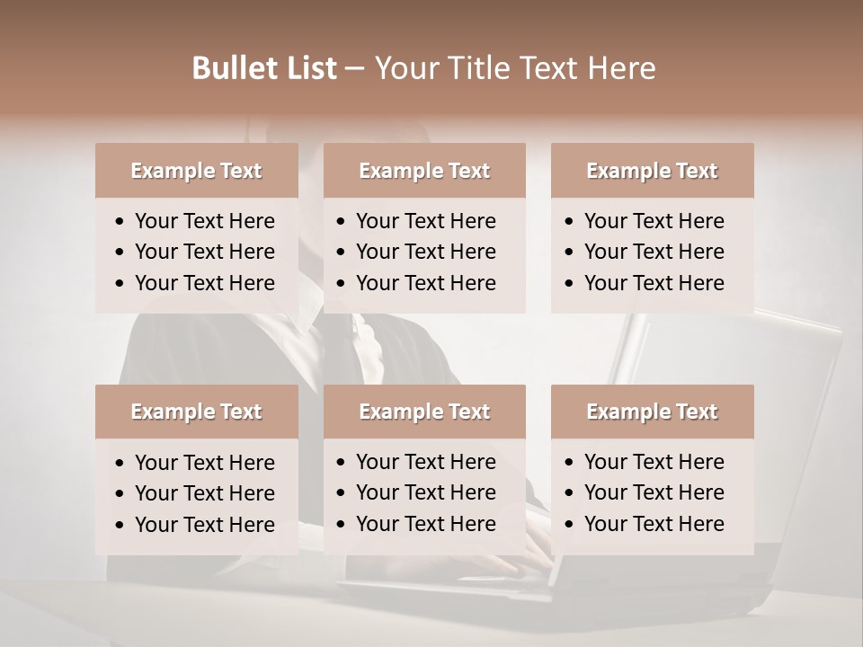 Student Internet Smile PowerPoint Template