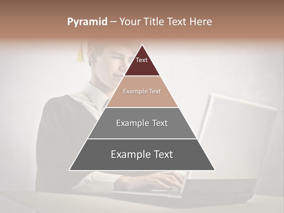 Student Internet Smile PowerPoint Template