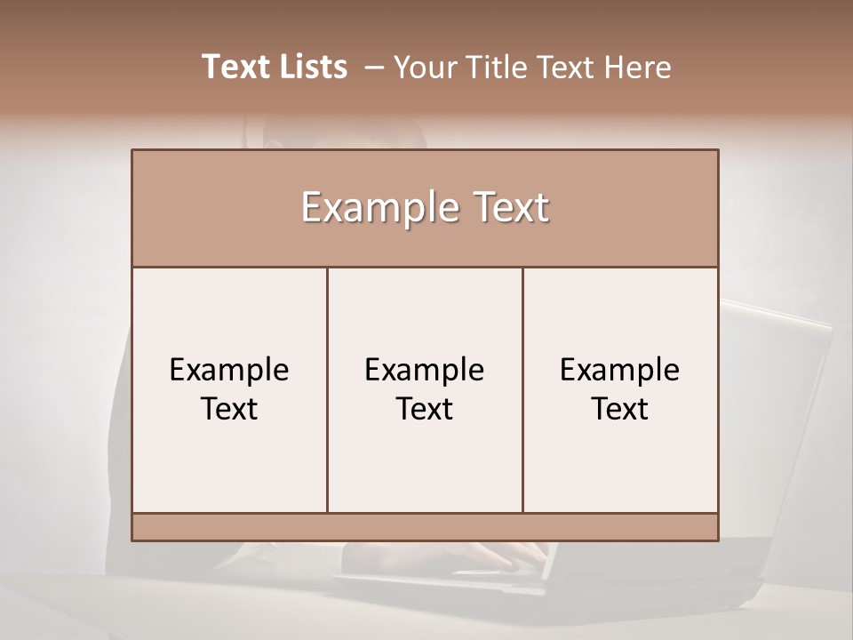 Student Internet Smile PowerPoint Template