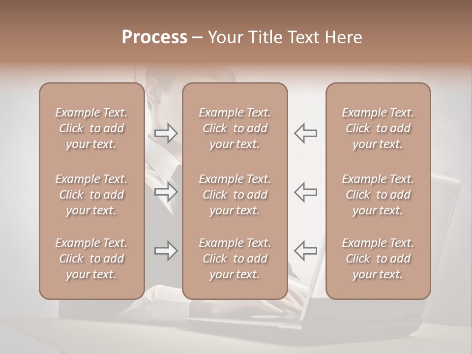 Student Internet Smile PowerPoint Template